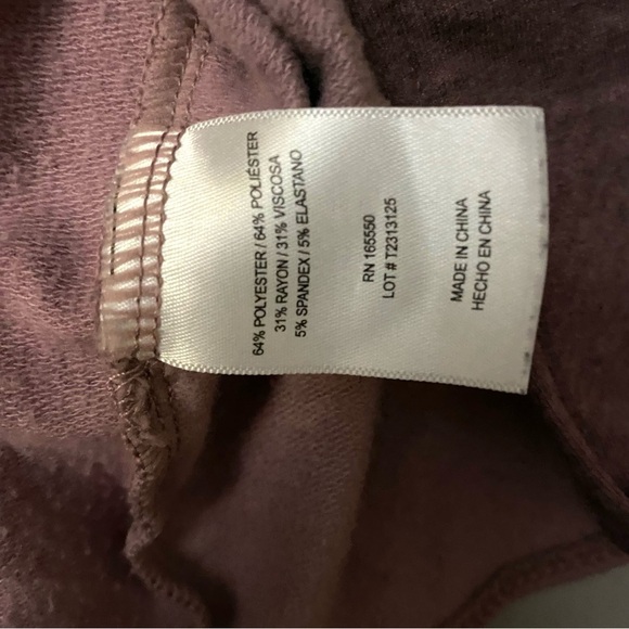 32 Degrees Heat Women's Purple Plaid Button-Down Shacket Cozy Knit Fleece S - Picture 3 of 6